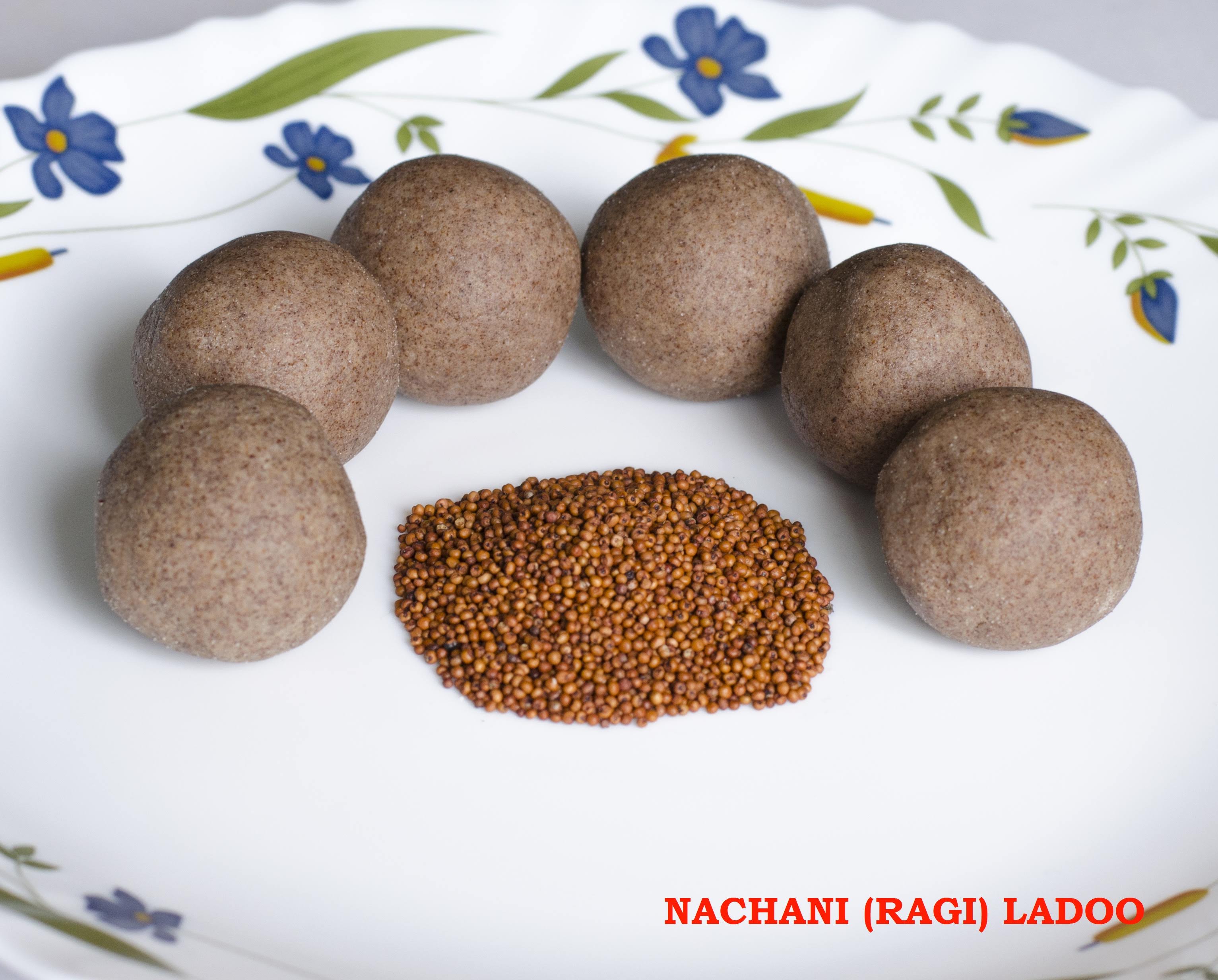Nachani Ladoo (with Jaggery)